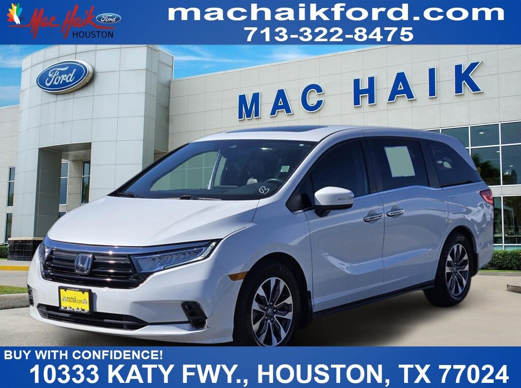 Certified 2022 Honda Odyssey EX-L Minivan/Van