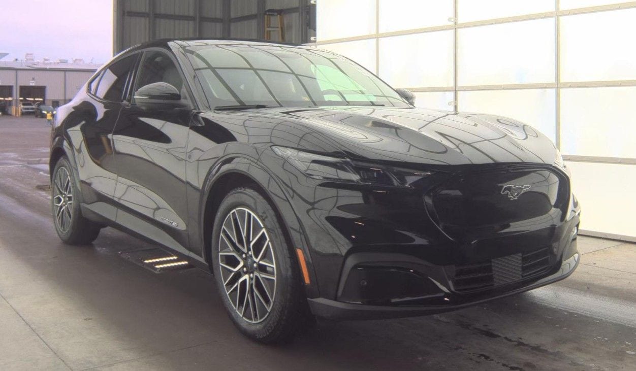 Used 2025 Ford Mustang Mach-E Premium AWD with VIN 3FMTK3SU0SMA53656 for sale in Houston, TX