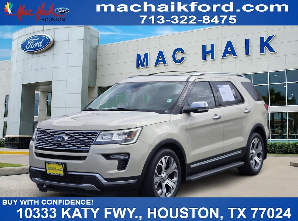 Used 2018 Ford Explorer Platinum SUV