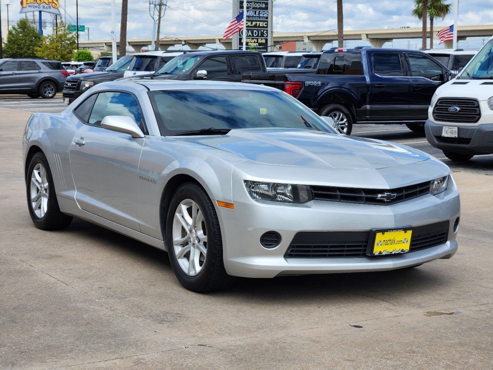 Used 2015 Chevrolet Camaro 2LS with VIN 2G1FB1E37F9215105 for sale in Houston, TX