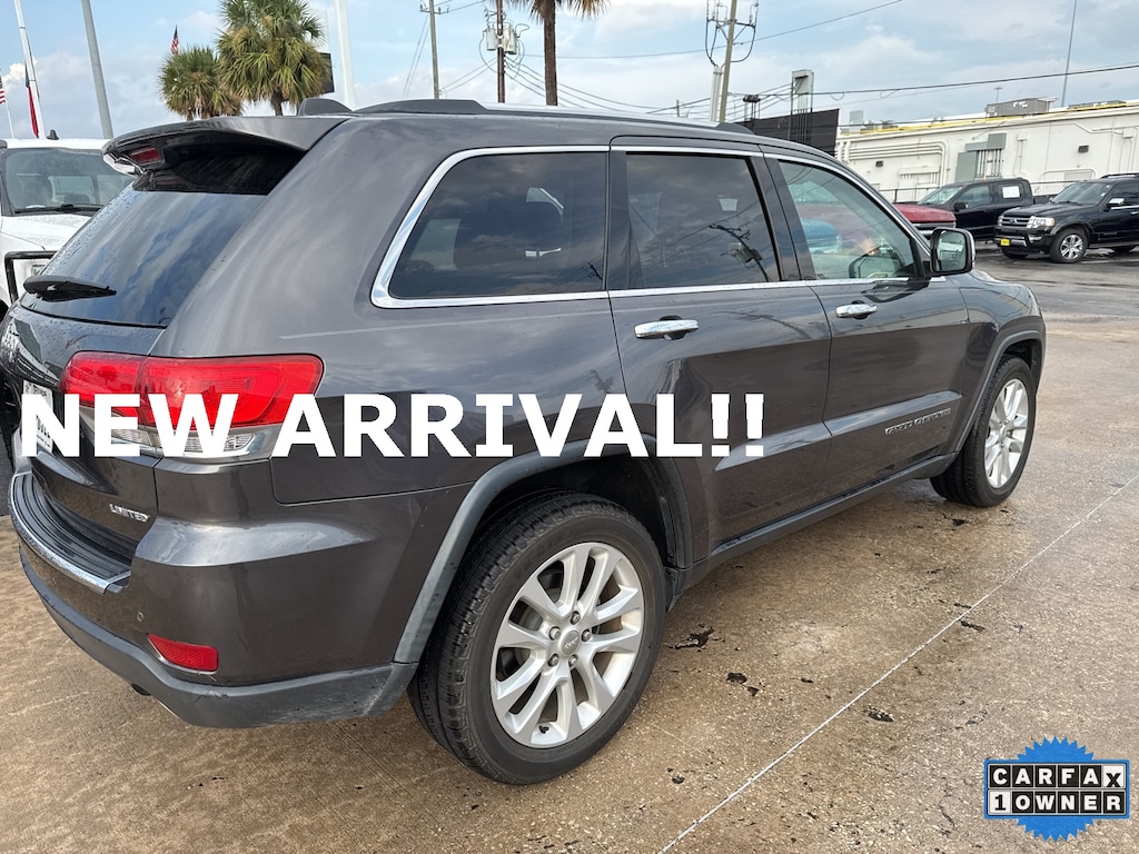 Used 2017 Jeep Grand Cherokee Limited SUV