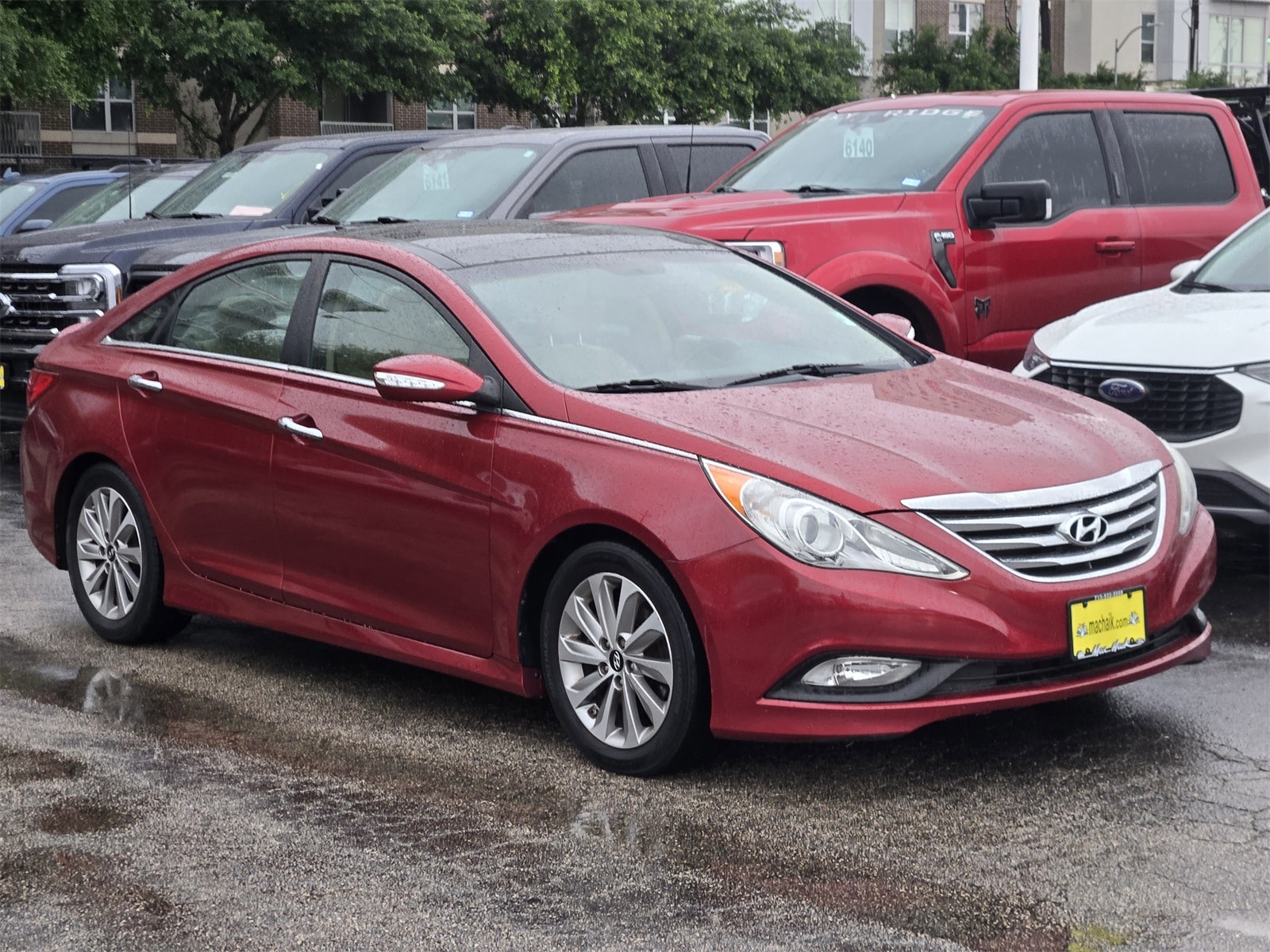 Used 2014 Hyundai Sonata Limited with VIN 5NPEC4AC9EH924539 for sale in Houston, TX