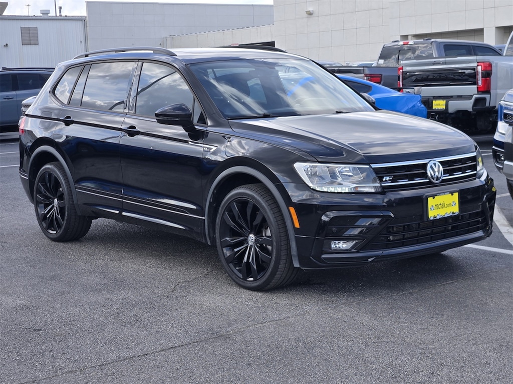 Certified 2021 Volkswagen Tiguan 2.0T SE R-Line Black SUV