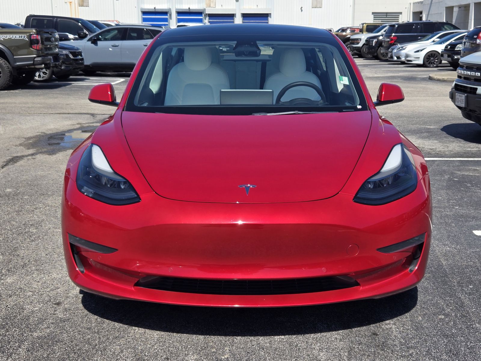 Used 2022 Tesla Model 3 Long Range with VIN 5YJ3E1EB9NF269038 for sale in Houston, TX