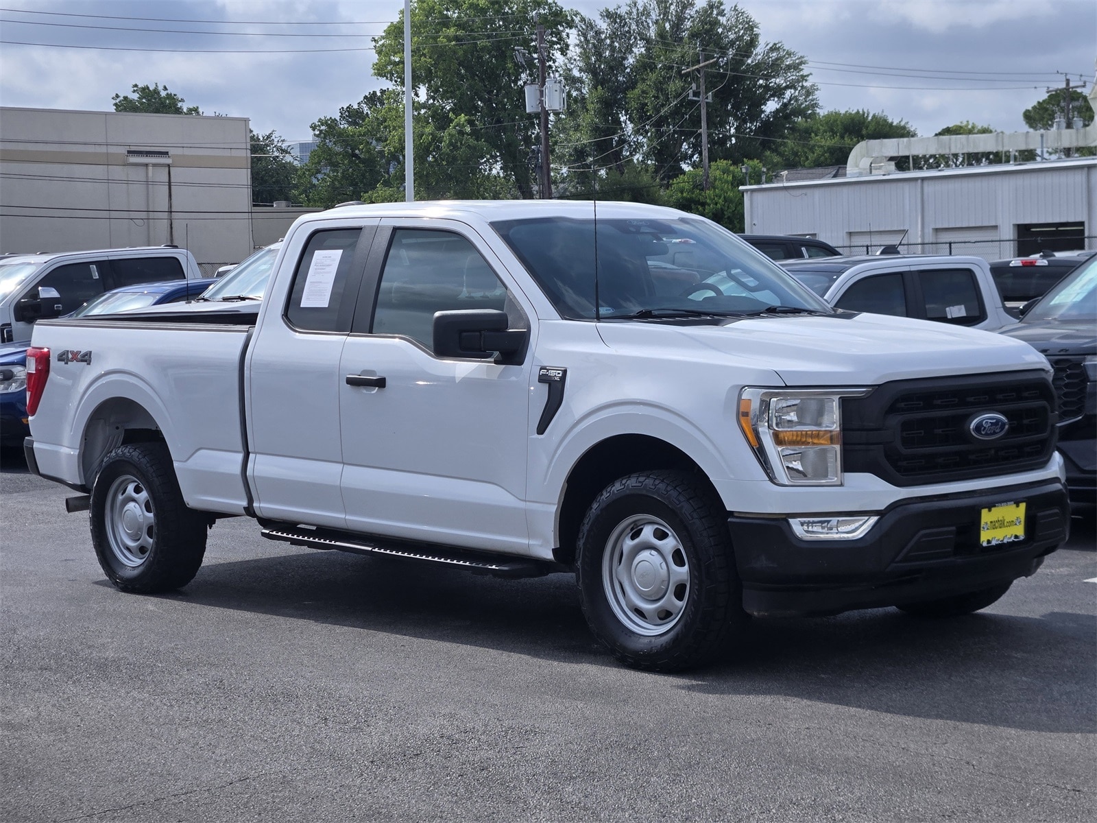Used 2022 Ford F-150 XL with VIN 1FTEX1EP2NKE11795 for sale in Houston, TX