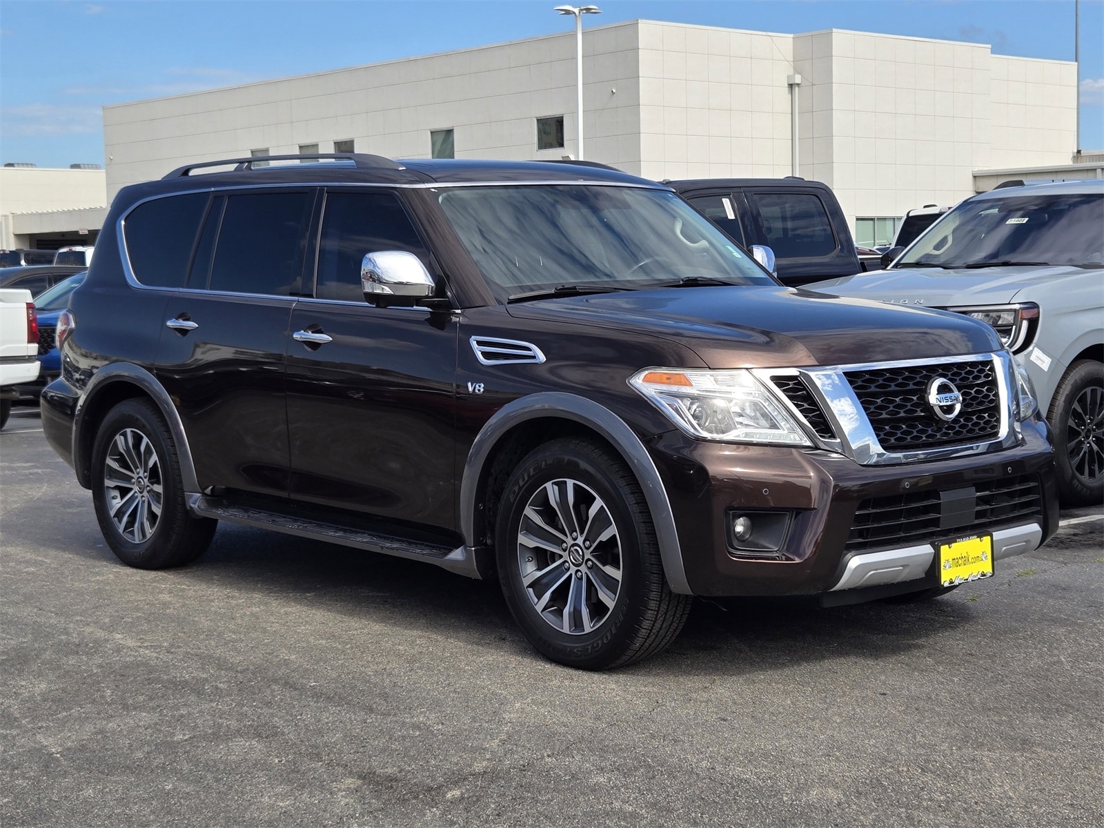 Certified 2018 Nissan Armada SL with VIN JN8AY2ND5J9056473 for sale in Houston, TX
