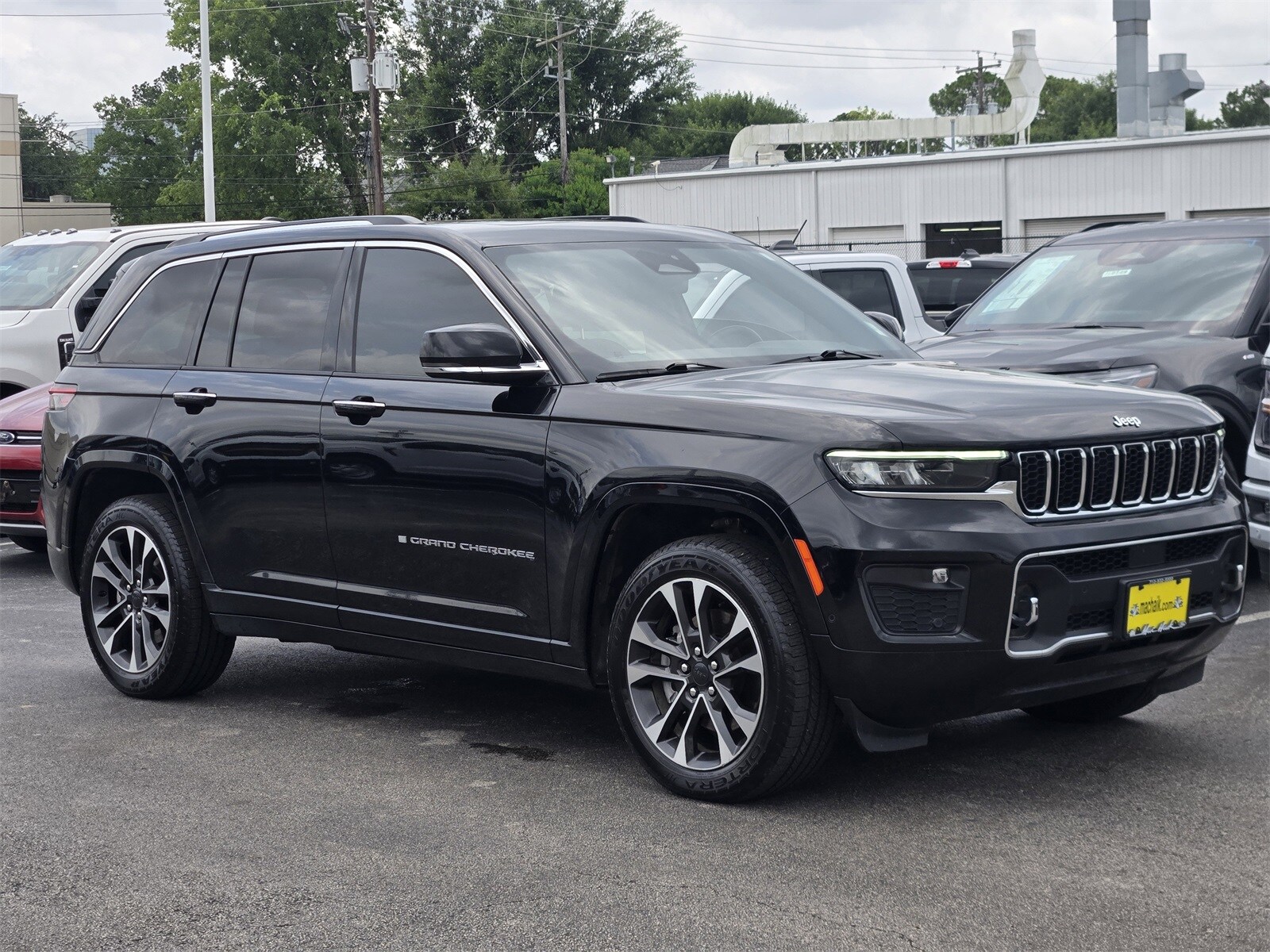 Used 2023 Jeep Grand Cherokee Overland with VIN 1C4RJHDT7P8100857 for sale in Houston, TX