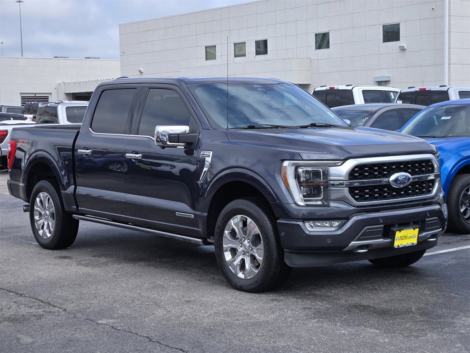 Certified 2021 Ford F-150 Platinum with VIN 1FTFW1ED2MFA37886 for sale in Houston, TX
