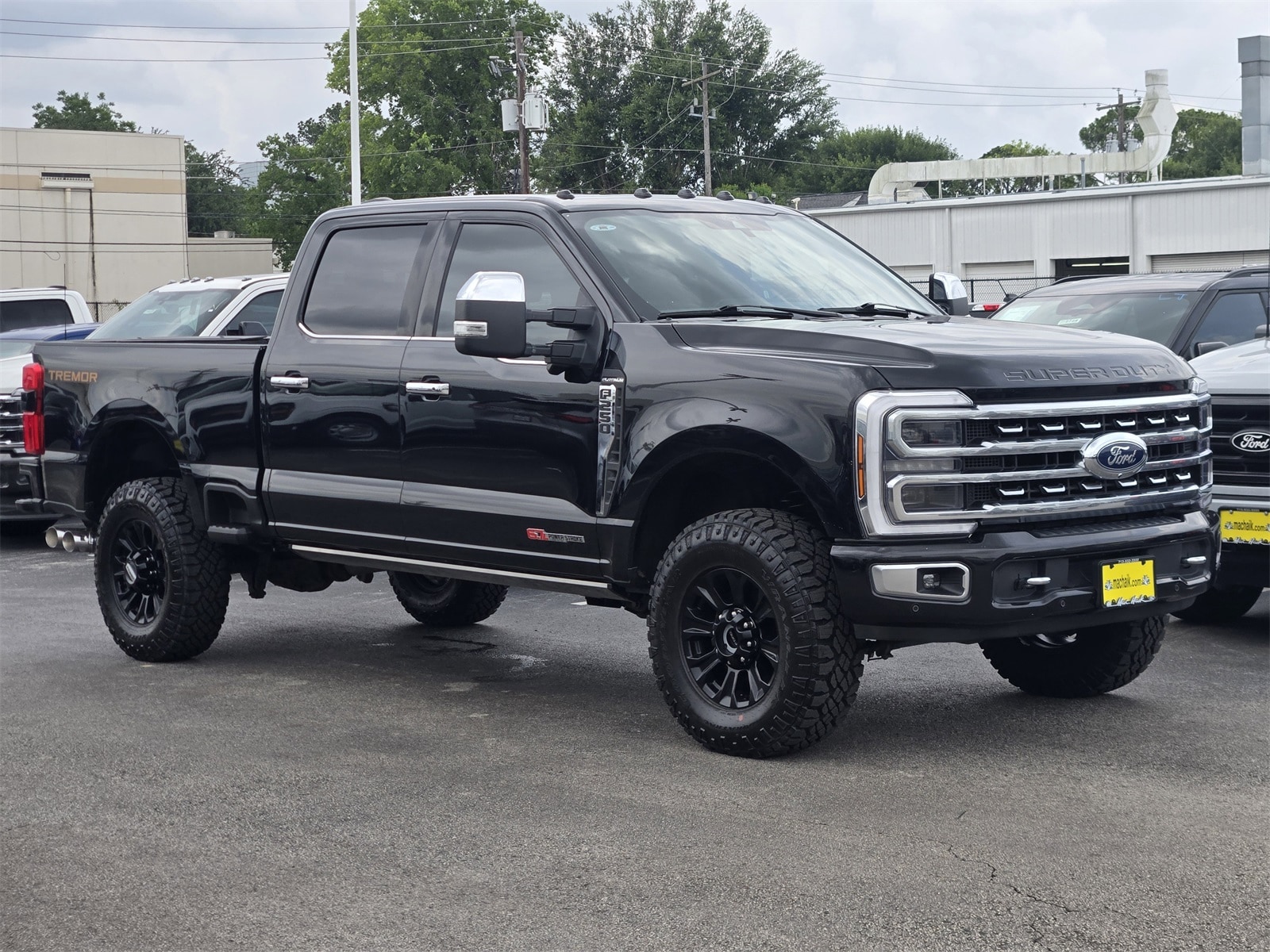 Used 2024 Ford F-250 Super Duty Platinum with VIN 1FT8W2BM4RED00699 for sale in Houston, TX