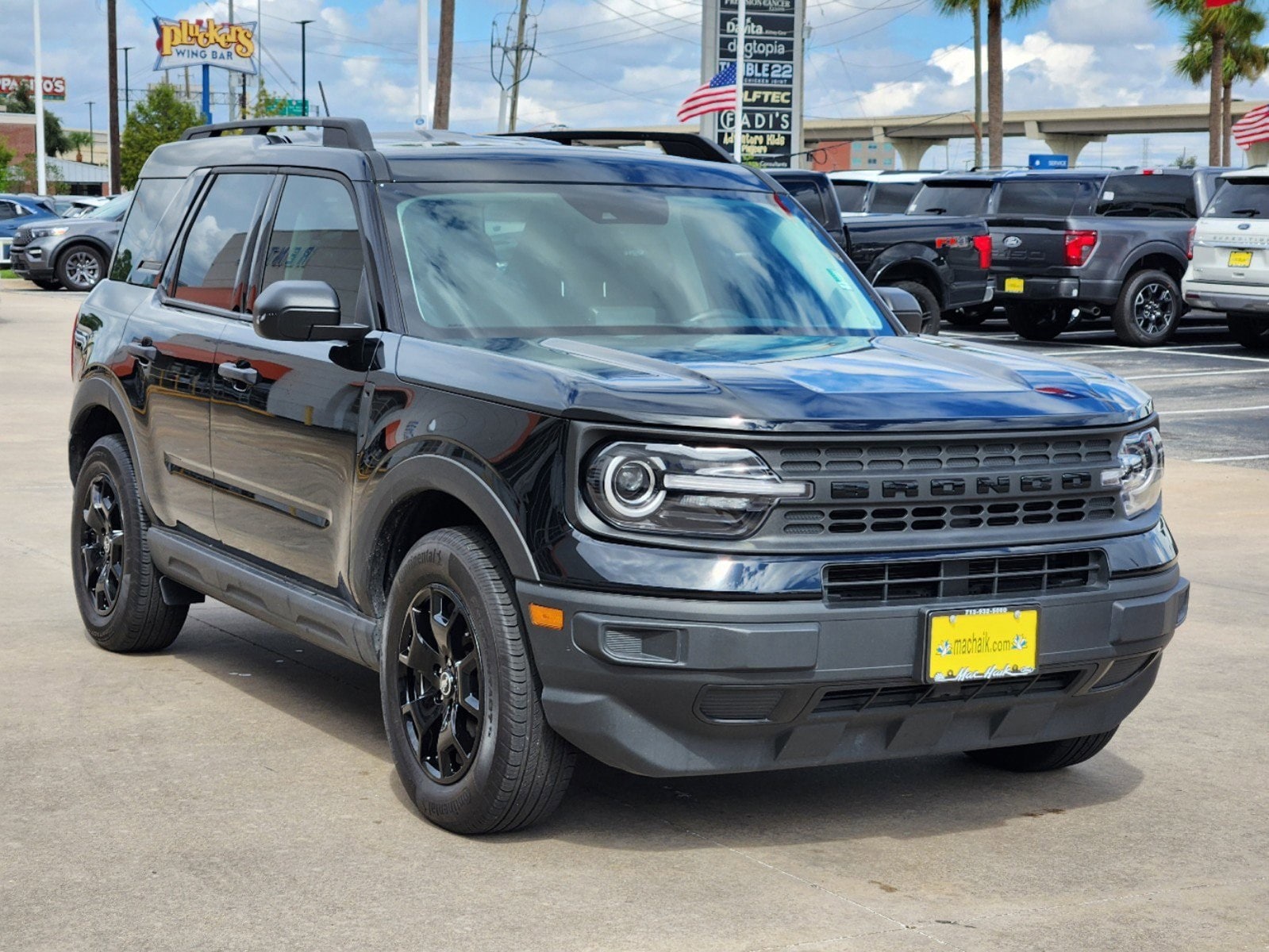 Certified 2021 Ford Bronco Sport Base with VIN 3FMCR9A66MRA47142 for sale in Houston, TX