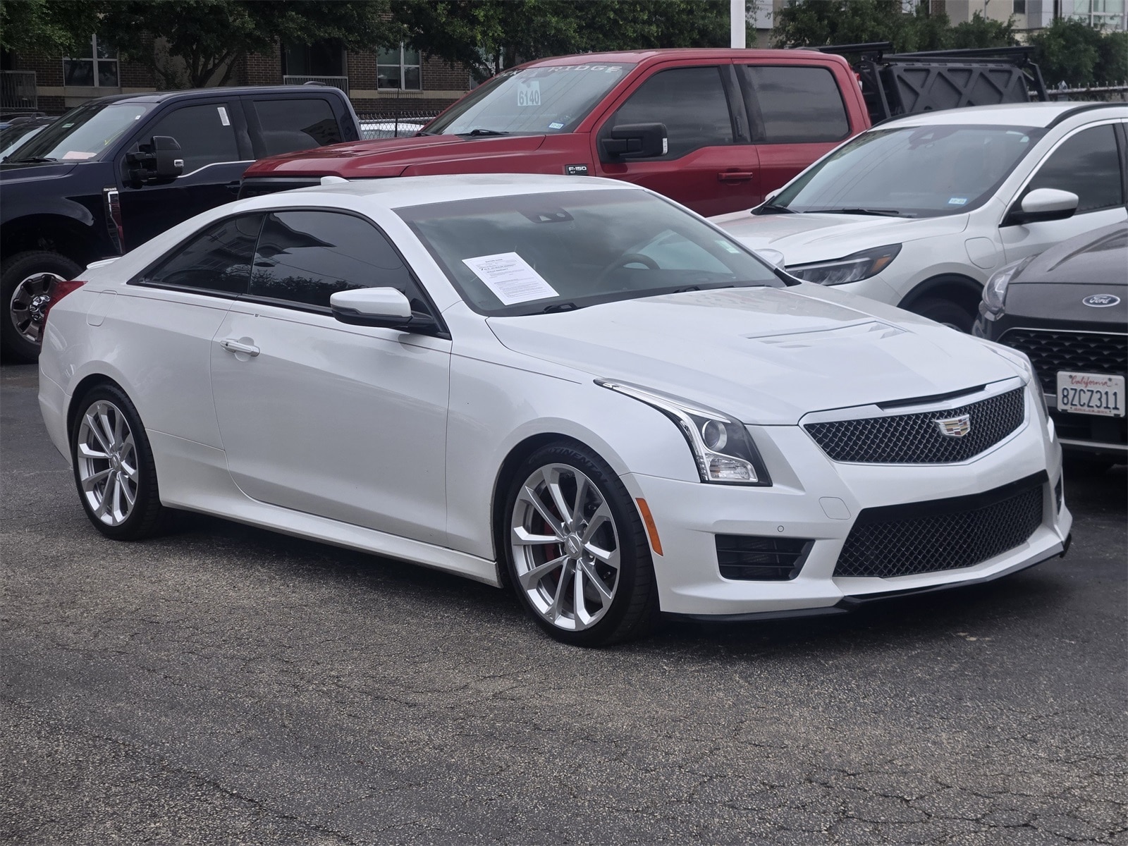 Used 2016 Cadillac ATS-V Coupe V with VIN 1G6AN1RY9G0102169 for sale in Houston, TX