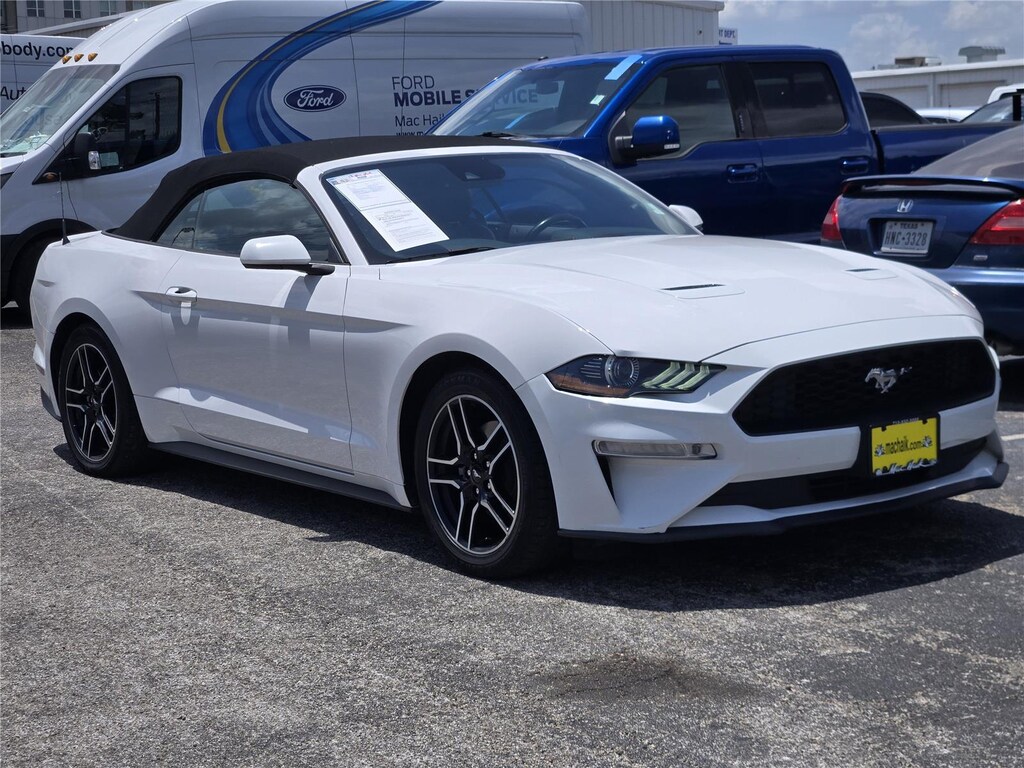 Used 2021 Ford Mustang Ecoboost Premium Convertible