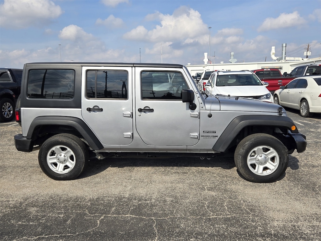 Certified 2018 Jeep Wrangler JK Unlimited Sport SUV