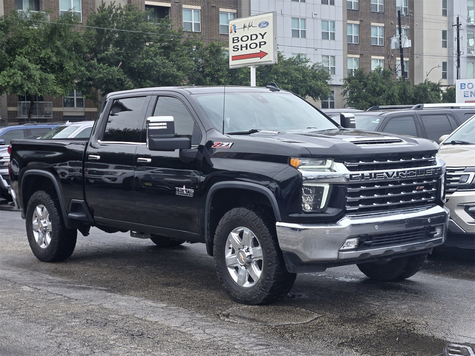 Used 2021 Chevrolet Silverado 2500HD LTZ with VIN 1GC4YPEY6MF122446 for sale in Houston, TX