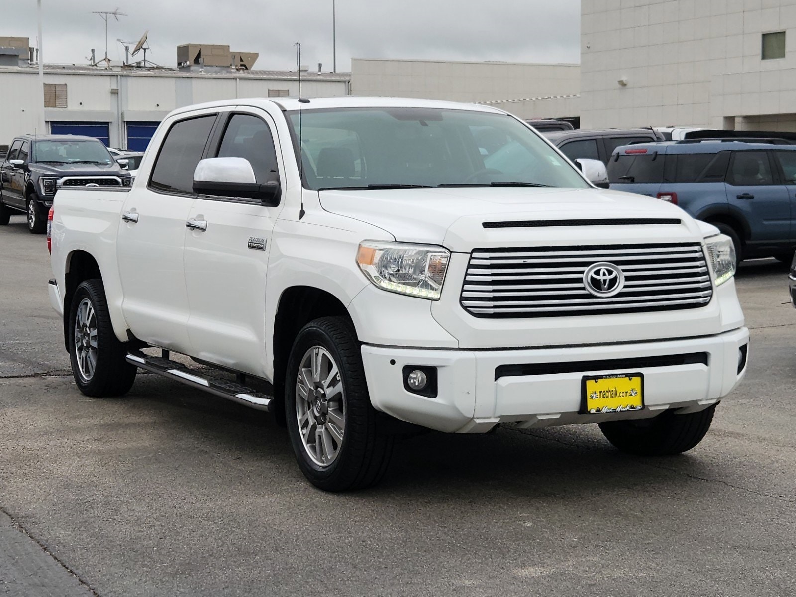 Used 2014 Toyota Tundra Platinum with VIN 5TFGY5F10EX148457 for sale in Houston, TX