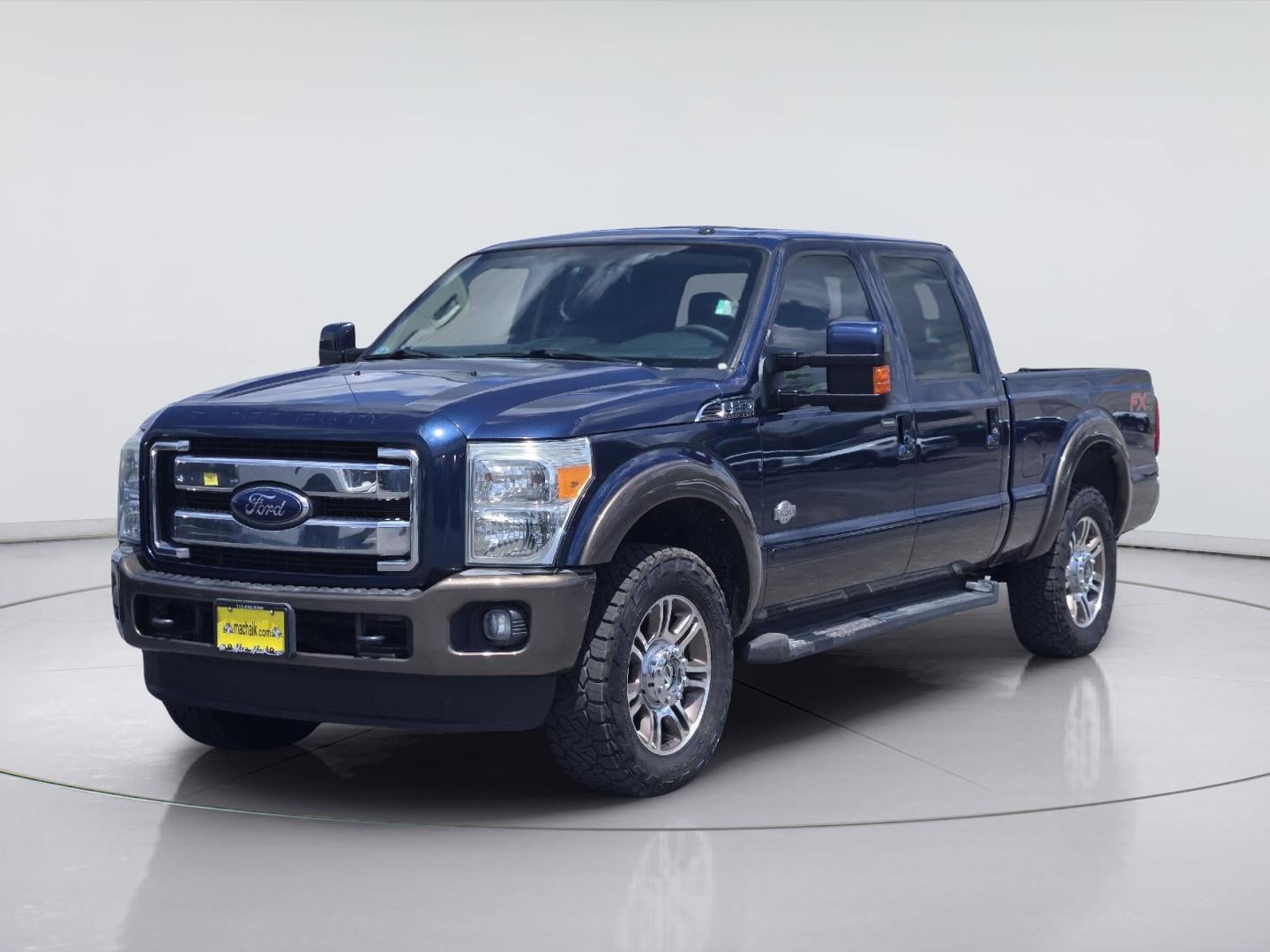 Blue Jeans Metallic Caribou Metallic 2015 Ford F-250 Super Duty Pickup Truck Four-Wheel Drive 6-Speed Automatic