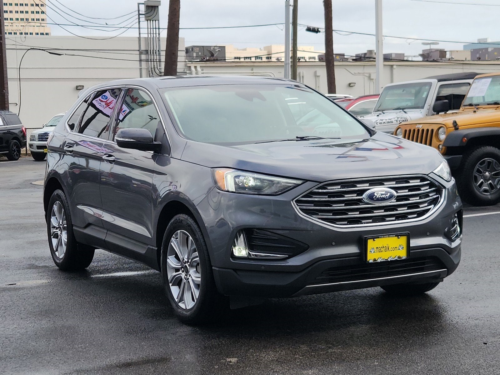 Certified 2024 Ford Edge Titanium with VIN 2FMPK4K98RBA47389 for sale in Houston, TX