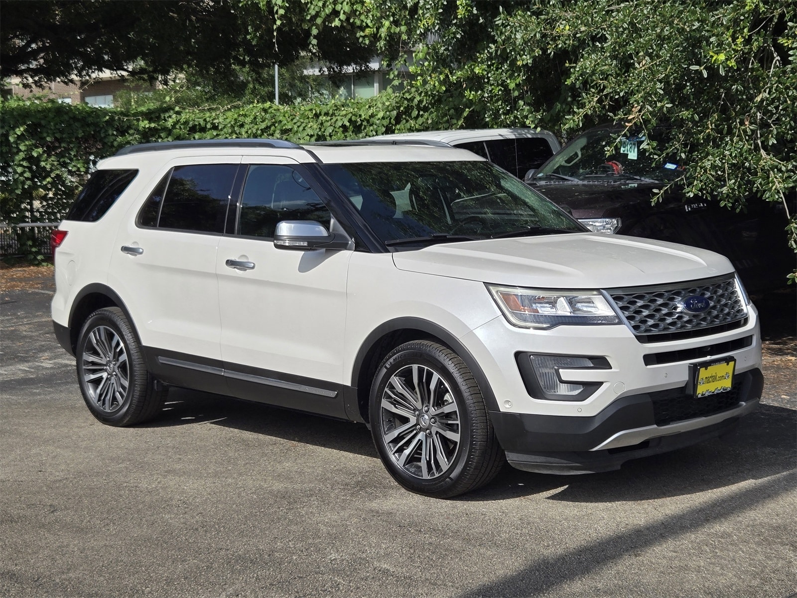 Certified 2017 Ford Explorer Platinum with VIN 1FM5K8HT9HGD23748 for sale in Houston, TX