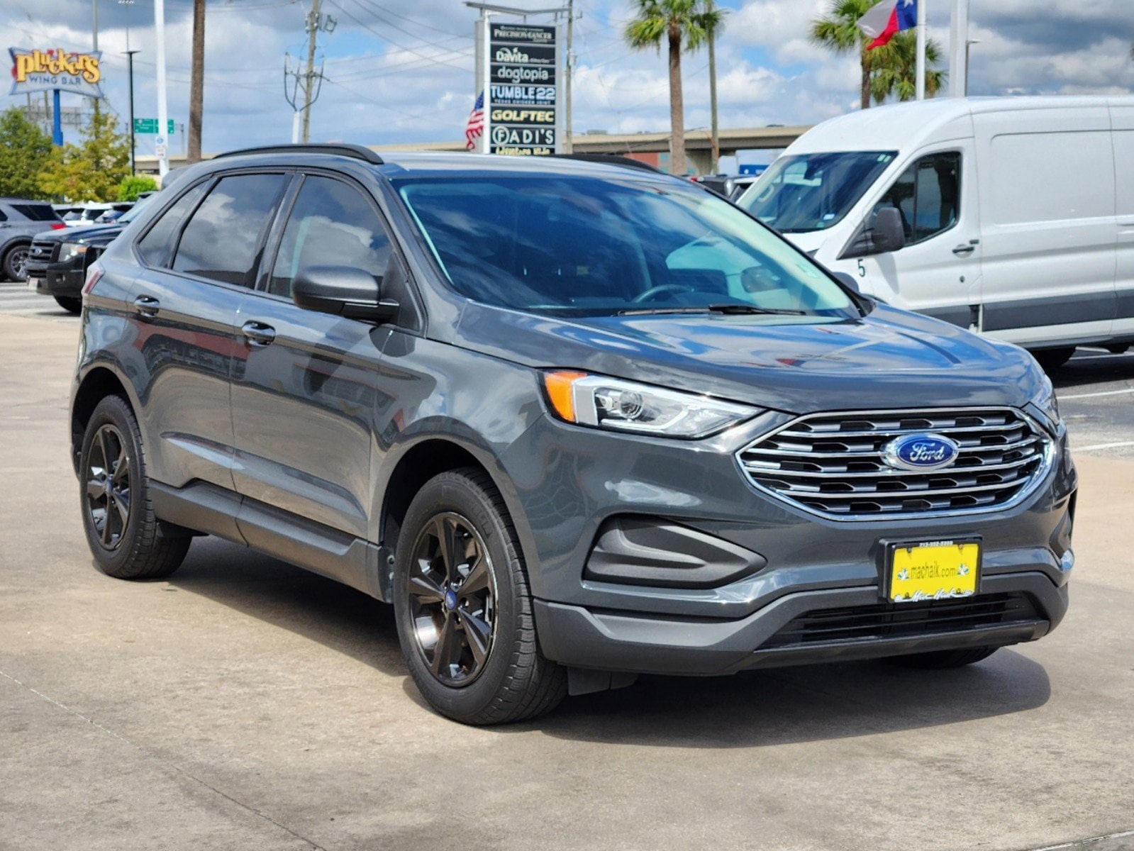 Certified 2021 Ford Edge SE with VIN 2FMPK3G97MBA18798 for sale in Houston, TX