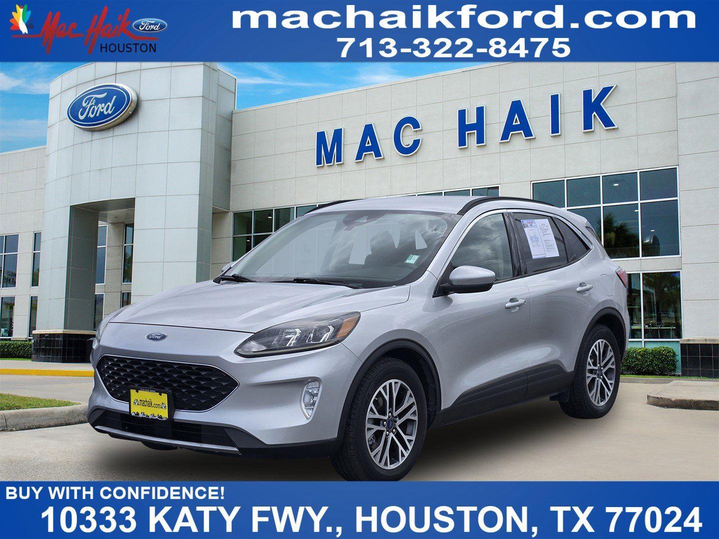 Ingot Silver 2020 Ford Escape SEL FWD SUV / Crossover Front-Wheel Drive 8-Speed Automatic