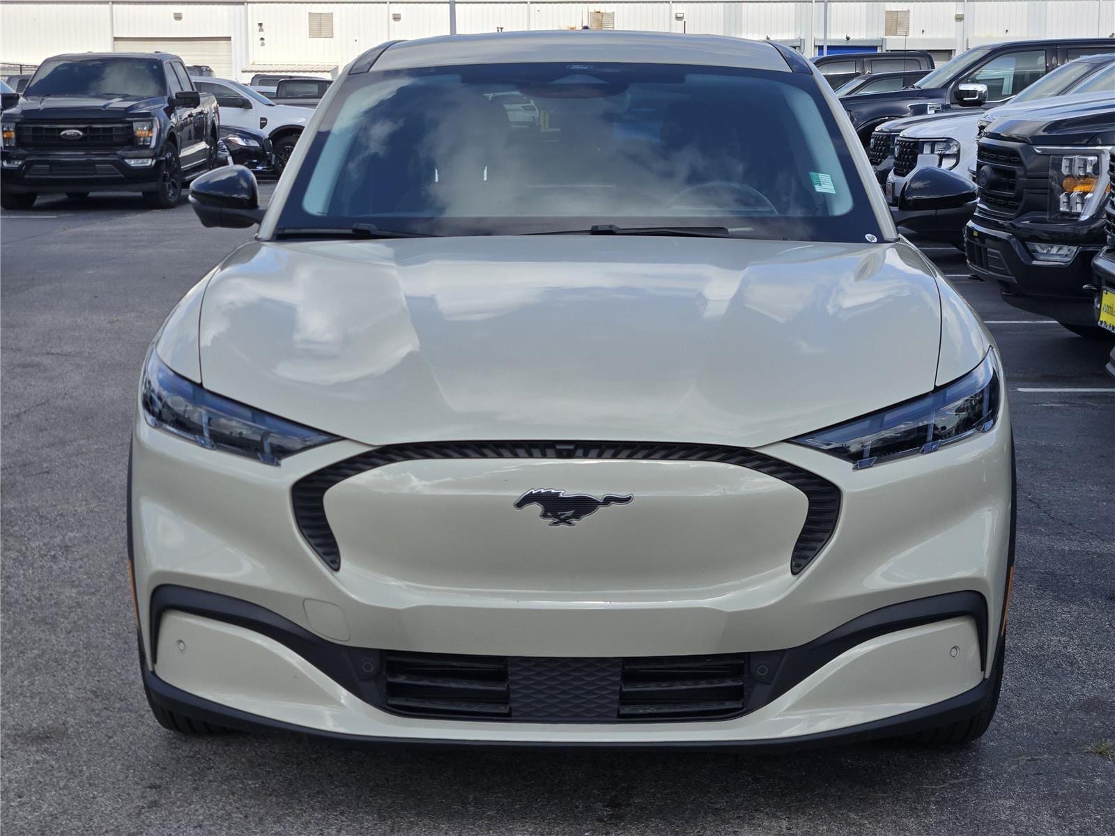 Certified 2025 Ford Mustang Mach-E Select AWD with VIN 3FMTK1S53SMA12242 for sale in Houston, TX