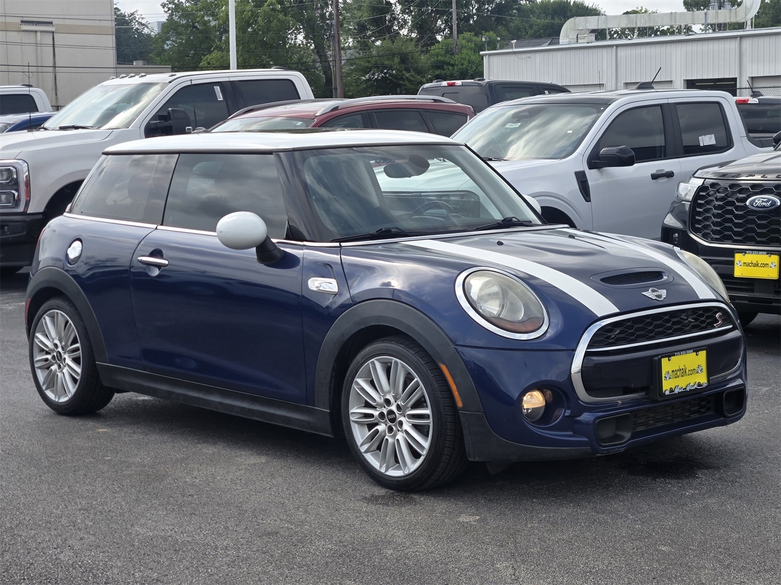 Used 2014 MINI Cooper S with VIN WMWXM7C5XET986059 for sale in Houston, TX