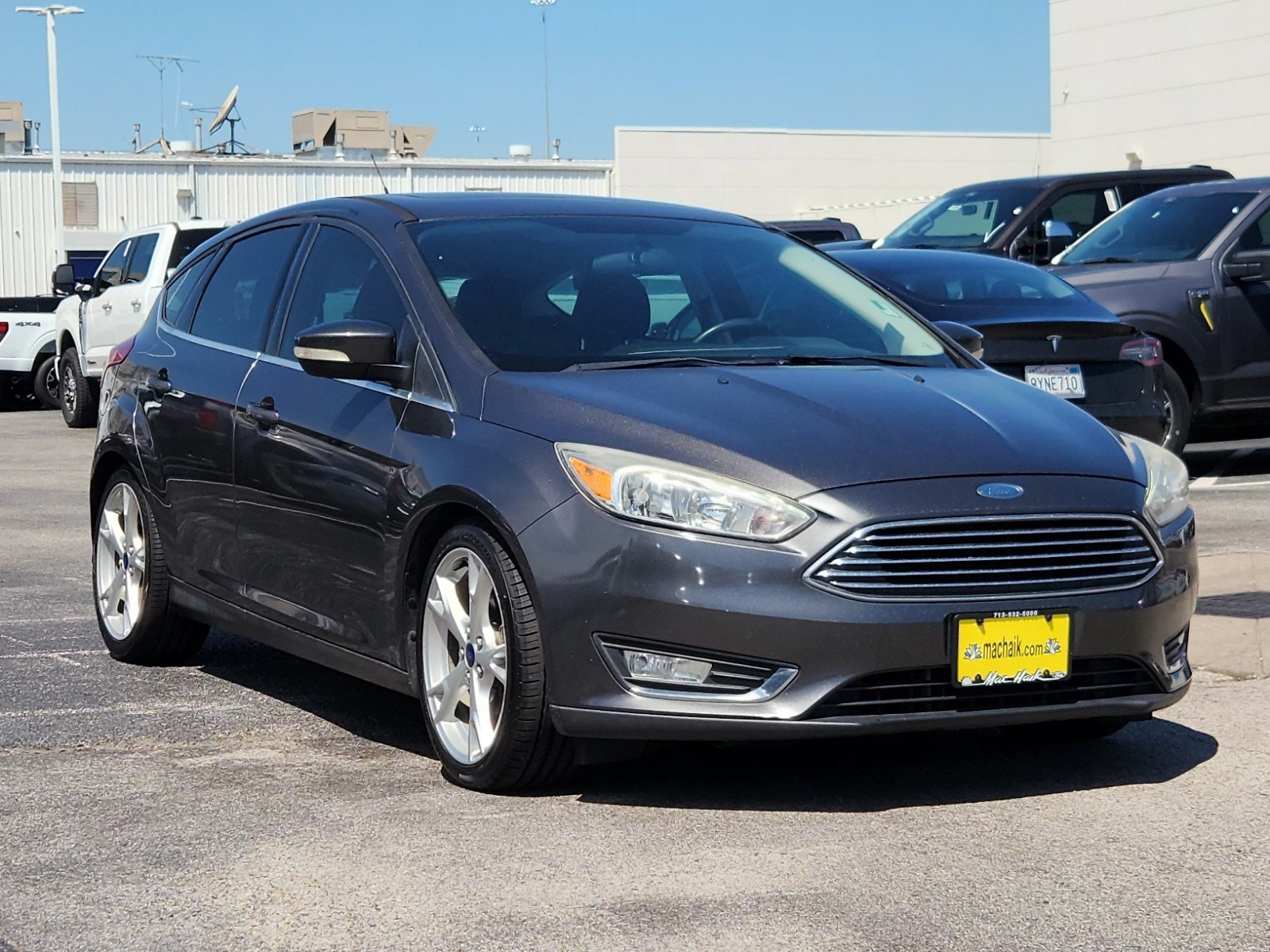 Used 2016 Ford Focus Titanium with VIN 1FADP3N25GL202727 for sale in Houston, TX