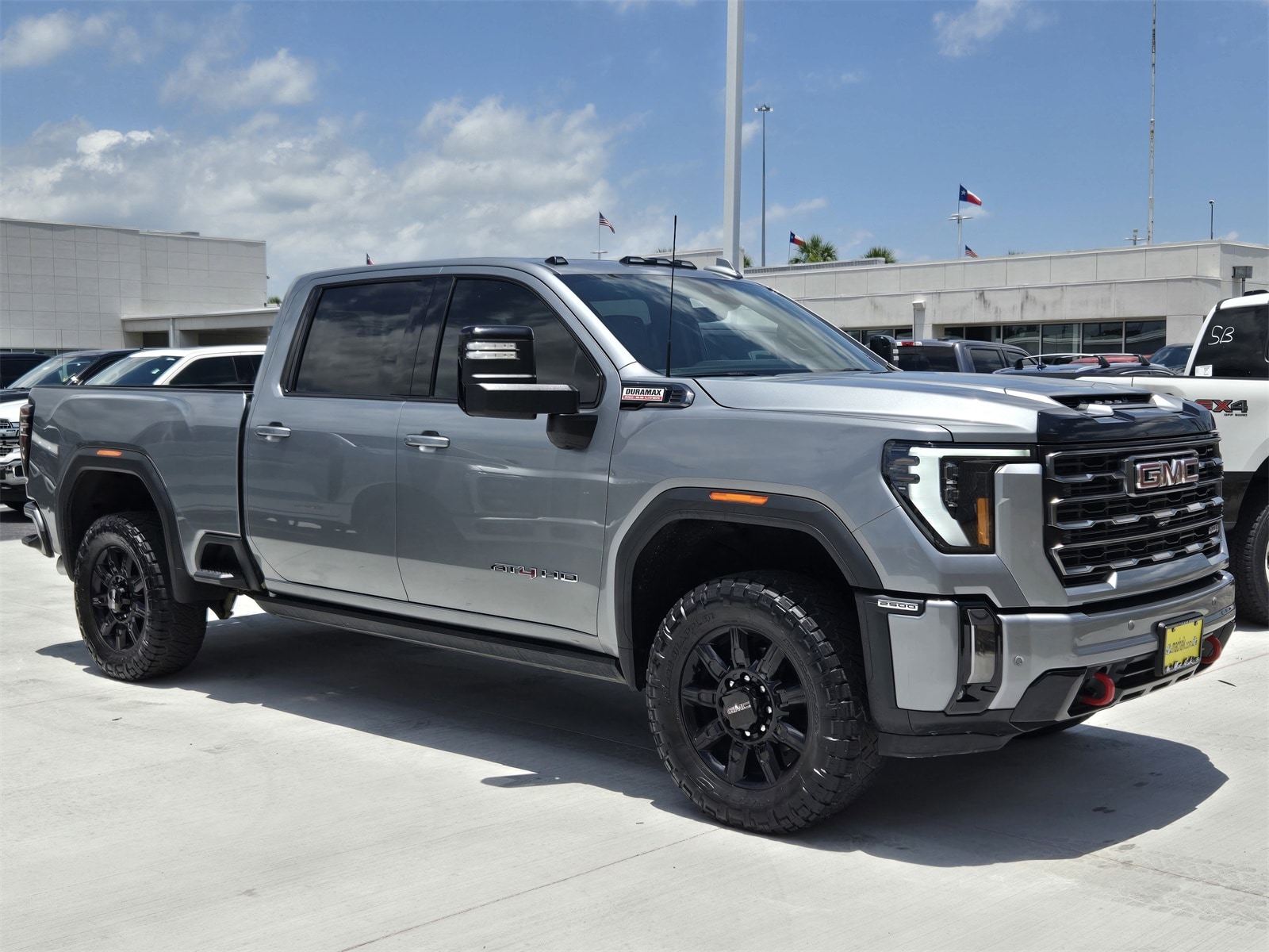 Used 2024 GMC Sierra 2500HD AT4 with VIN 1GT49PEY1RF155794 for sale in Houston, TX