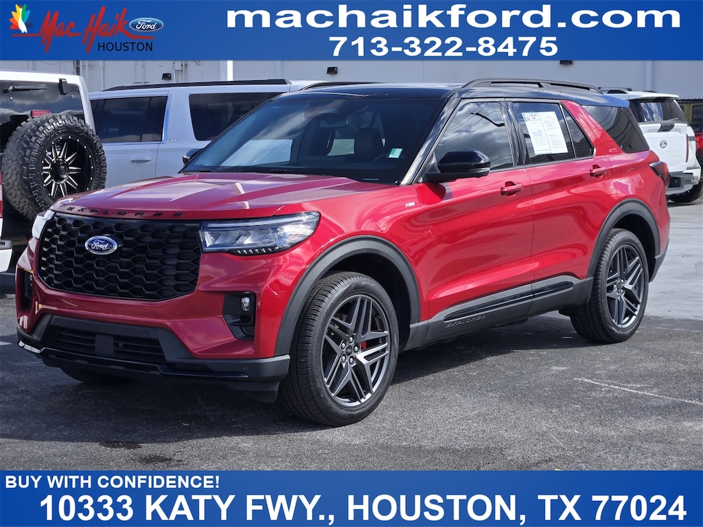 Certified 2025 Ford Explorer ST-Line SUV