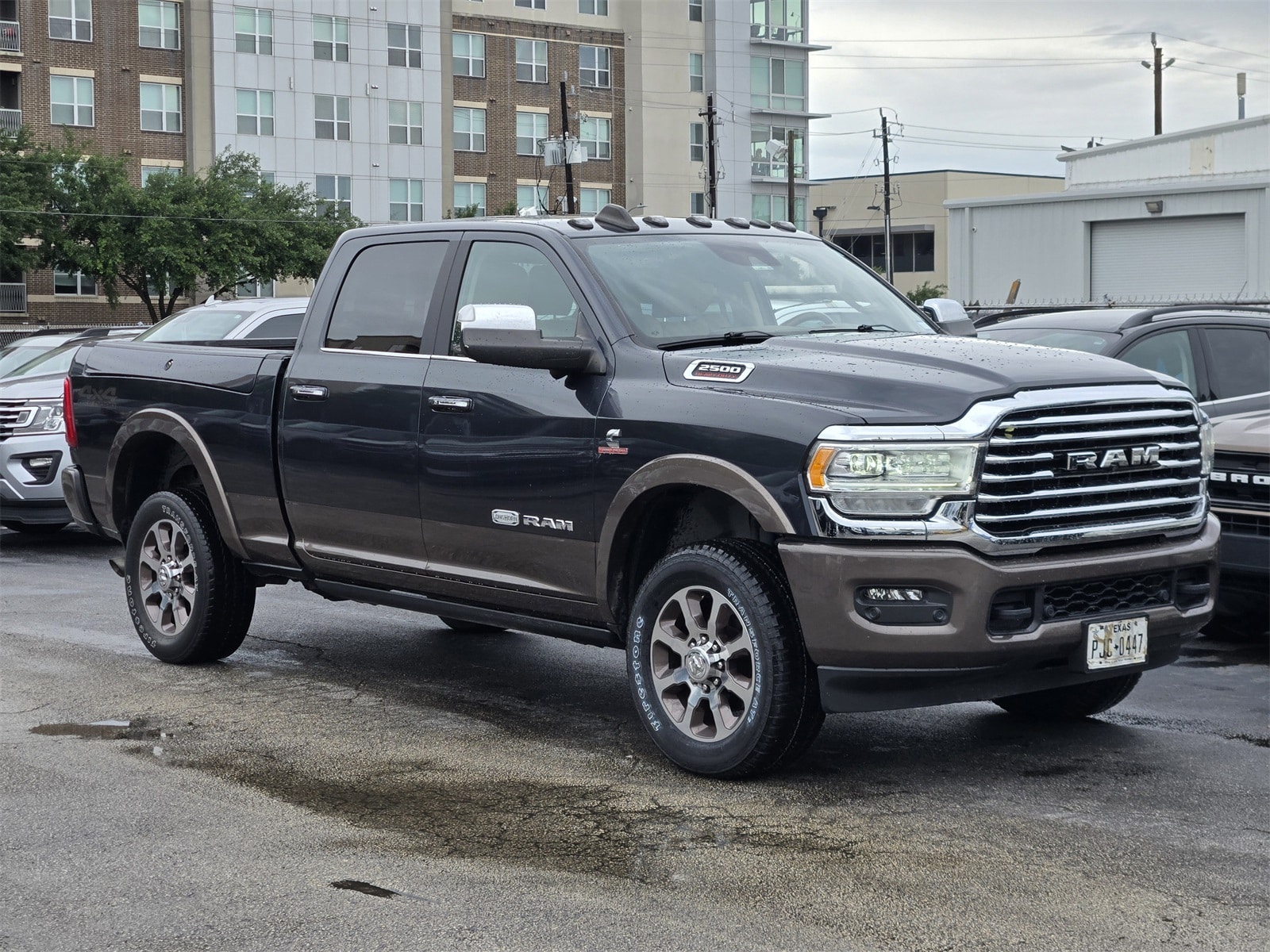 Used 2021 RAM Ram 2500 Pickup Laramie Longhorn with VIN 3C6UR5GL3MG531223 for sale in Houston, TX
