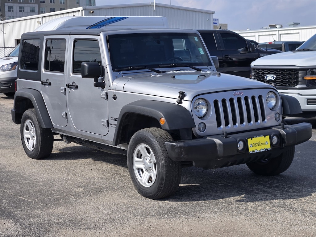 Certified 2018 Jeep Wrangler JK Unlimited Sport SUV