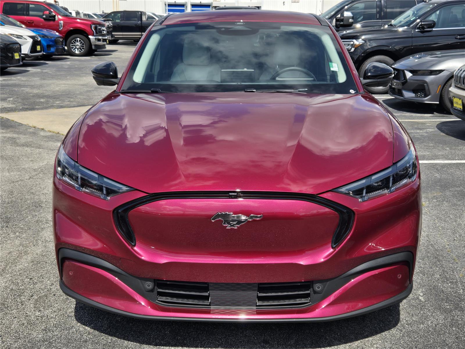 Certified 2025 Ford Mustang Mach-E Premium AWD with VIN 3FMTK3SU1SMA12002 for sale in Houston, TX