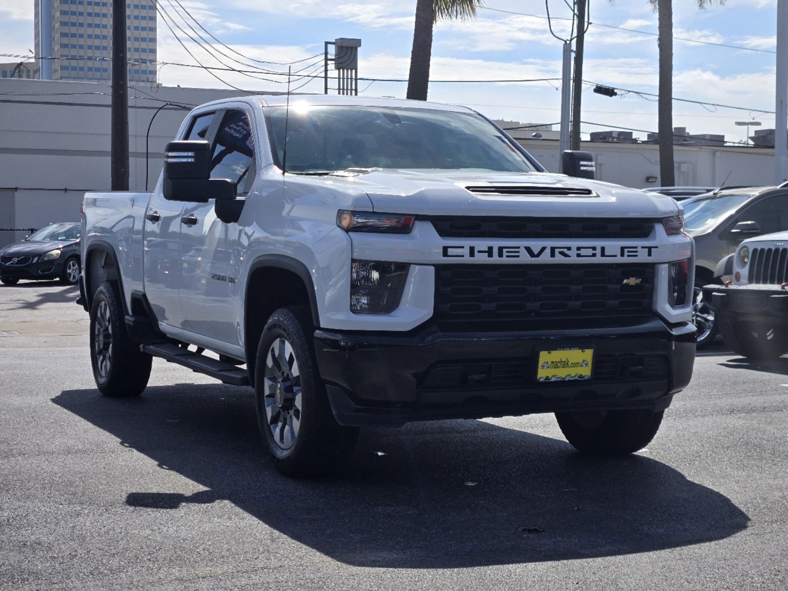 Used 2023 Chevrolet Silverado 2500HD Custom with VIN 1GC5YME7XPF114915 for sale in Houston, TX