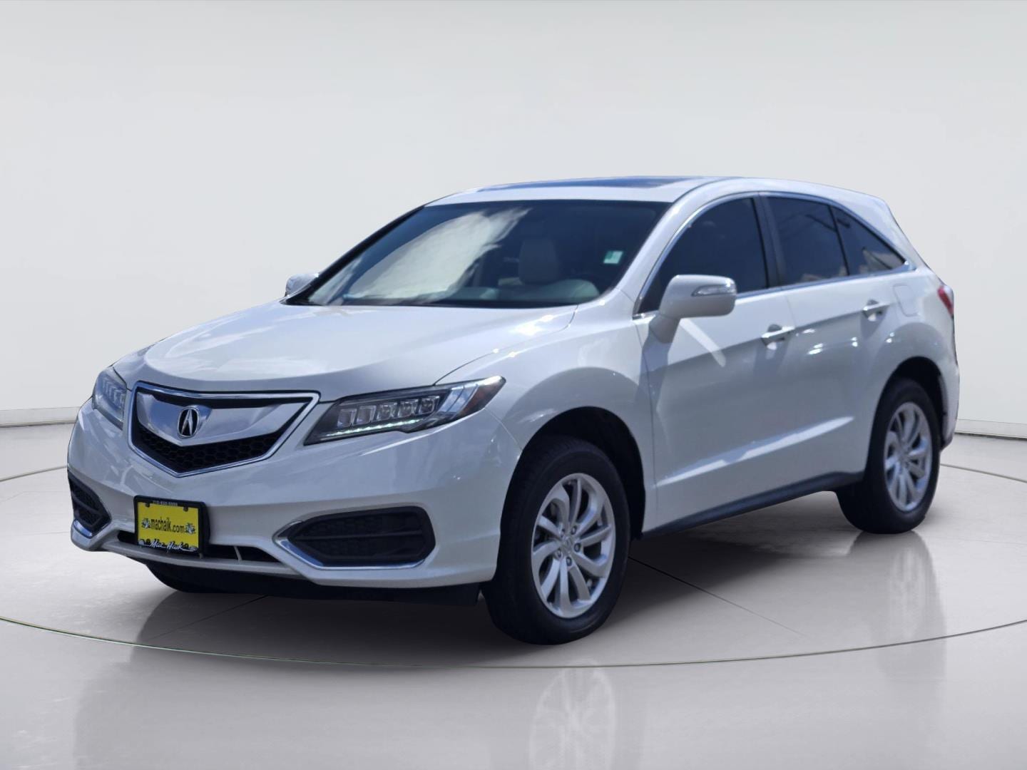 White Diamond Pearl 2018 Acura RDX SUV / Crossover Front-Wheel Drive Automatic