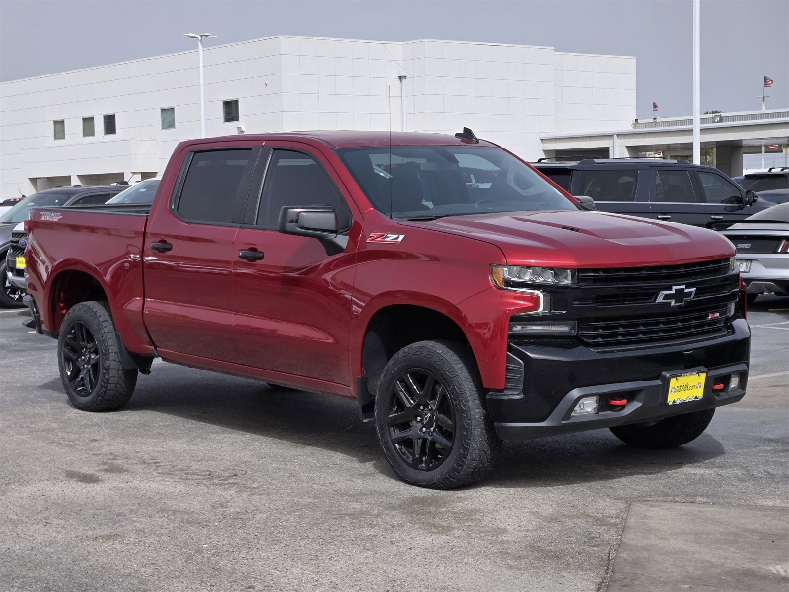 Used 2021 Chevrolet Silverado 1500 LT Trail Boss with VIN 3GCPYFEL0MG439410 for sale in Houston, TX