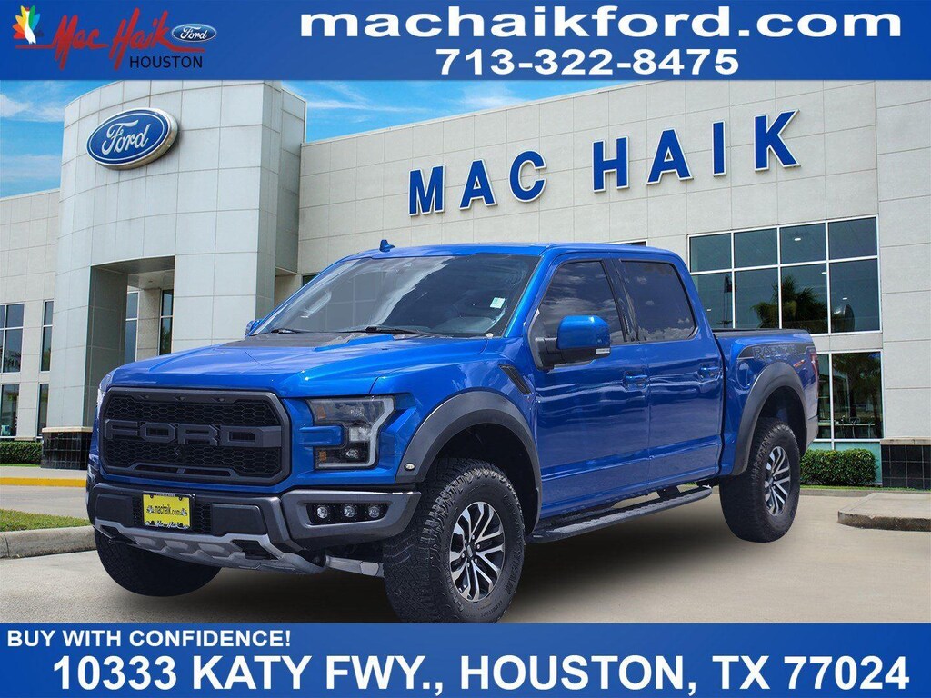 Certified 2019 Ford F-150 Raptor Truck