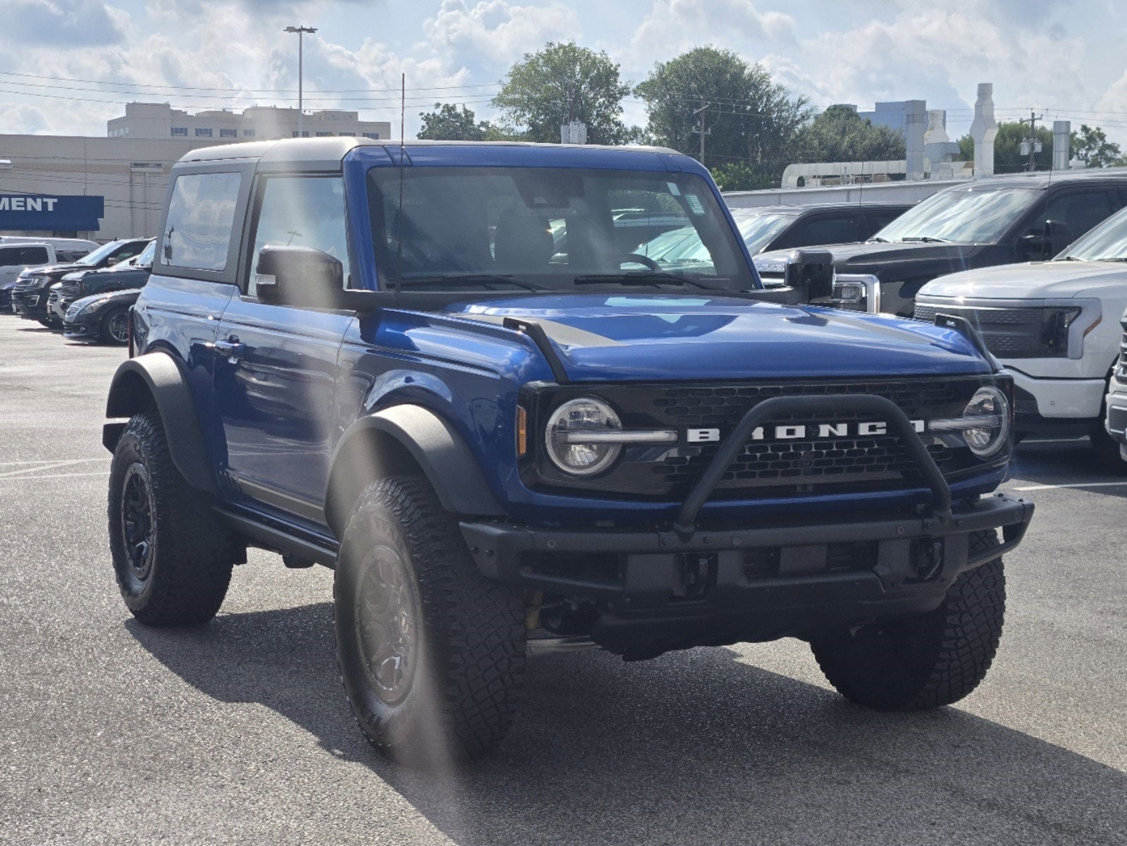 Certified 2021 Ford Bronco 2-Door First Edition with VIN 1FMDE5FP1MLA20861 for sale in Houston, TX