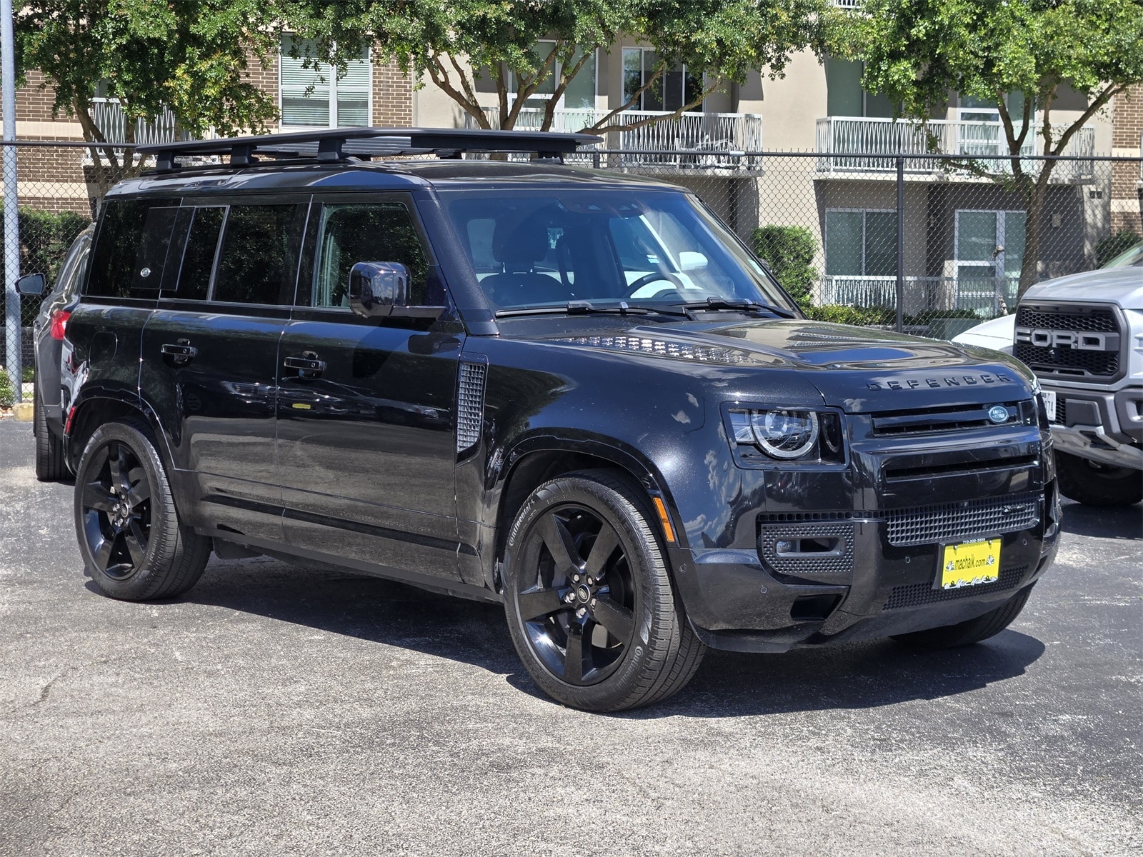 Used 2023 Land Rover Defender X-Dynamic SE with VIN SALE27EU3P2132729 for sale in Houston, TX