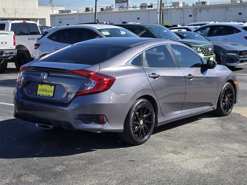 Certified 2020 Honda Civic Sport Sedan