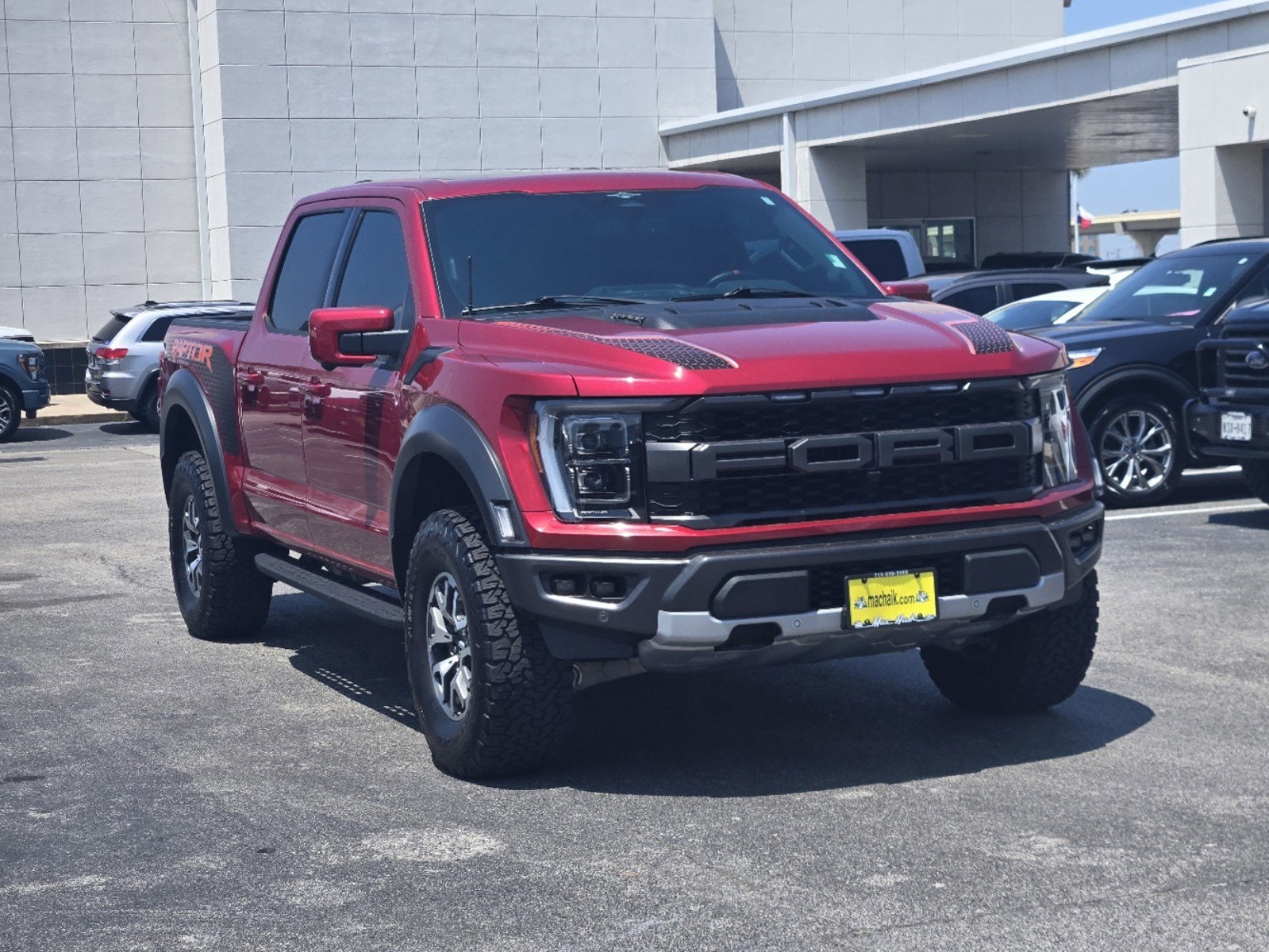 Certified 2023 Ford F-150 Raptor with VIN 1FTFW1RGXPFB51515 for sale in Houston, TX