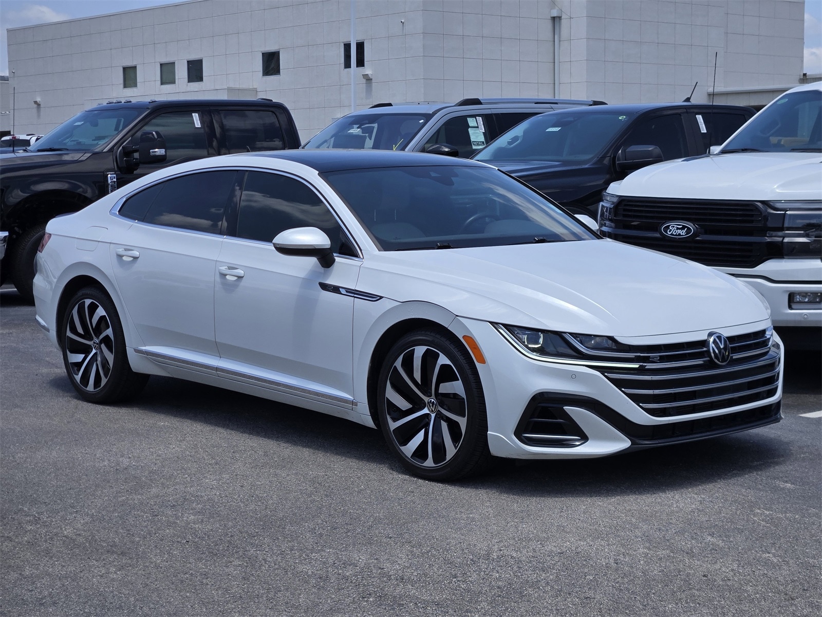 Certified 2021 Volkswagen Arteon SEL R-Line with VIN WVWSR7AN1ME009848 for sale in Houston, TX