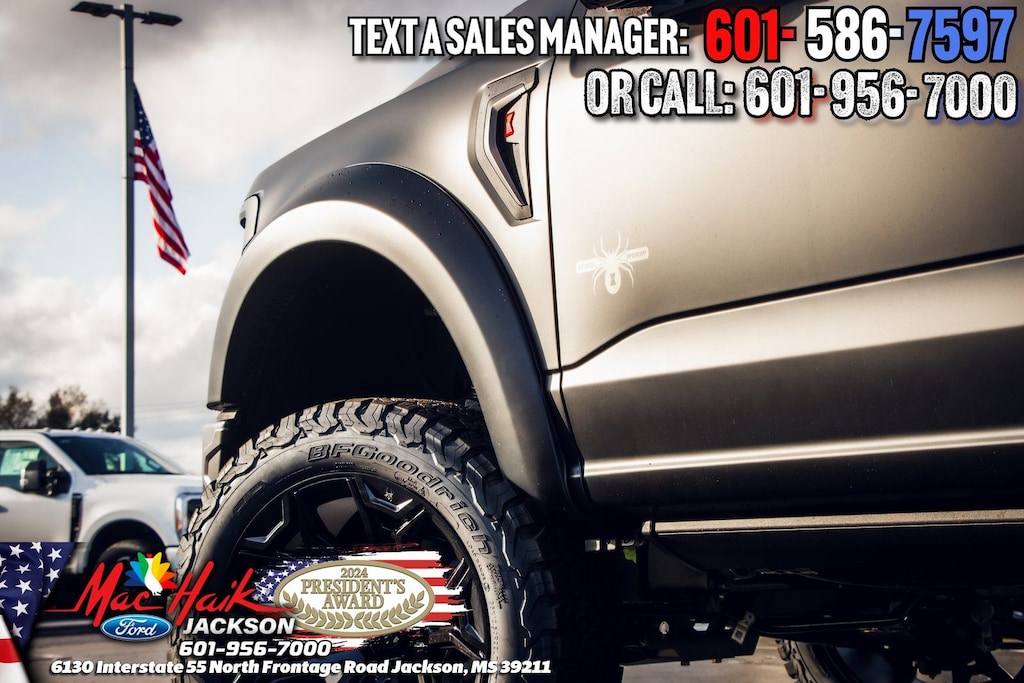 New 2025 Ford F-150 725HP Supercharged Black Widow Military Edition TRUCK