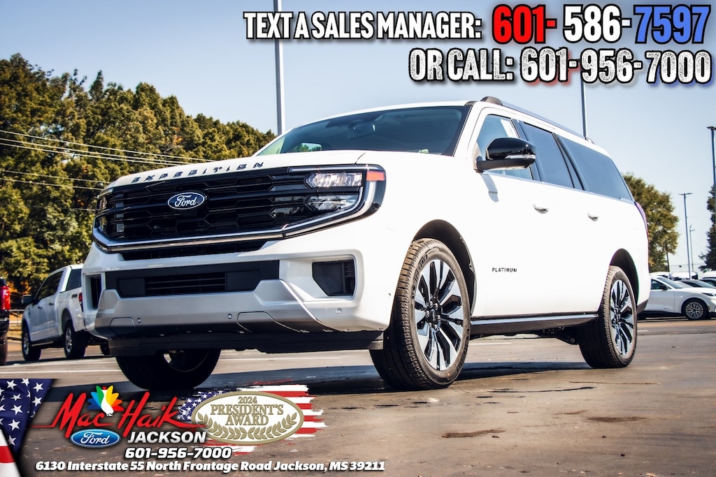 New 2025 Ford Expedition Max Platinum SUV