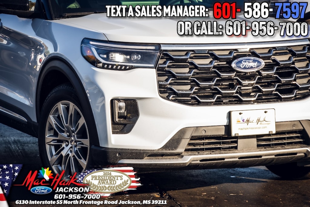 New 2026 Ford Explorer Platinum SUV