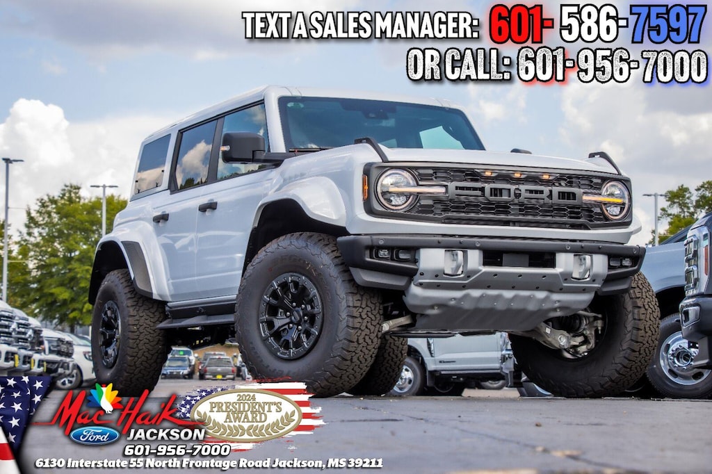 New 2026 Ford Bronco Raptor SUV