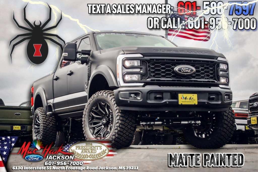 New 2026 Ford F-250 Black Widow Edition TRUCK