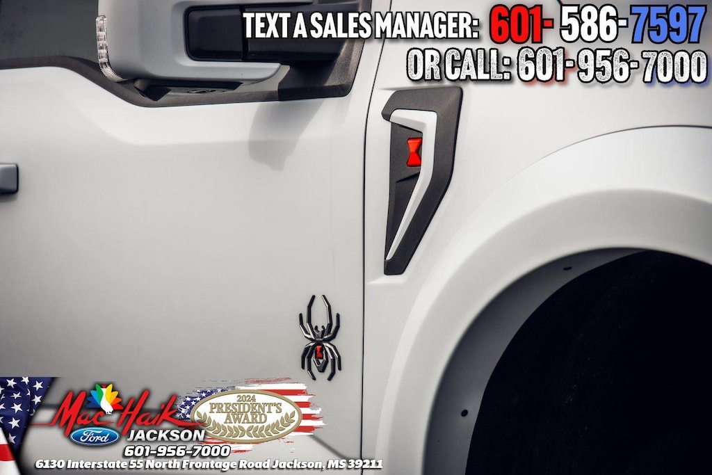 New 2025 Ford F-150 Black Widow Edition TRUCK