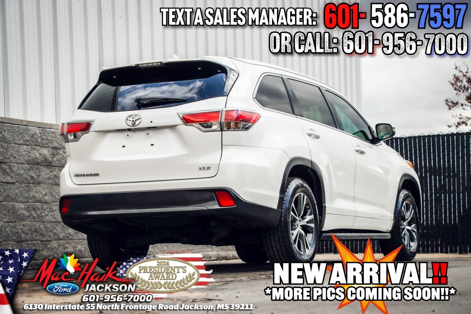 2016 Toyota Highlander XLE's photo