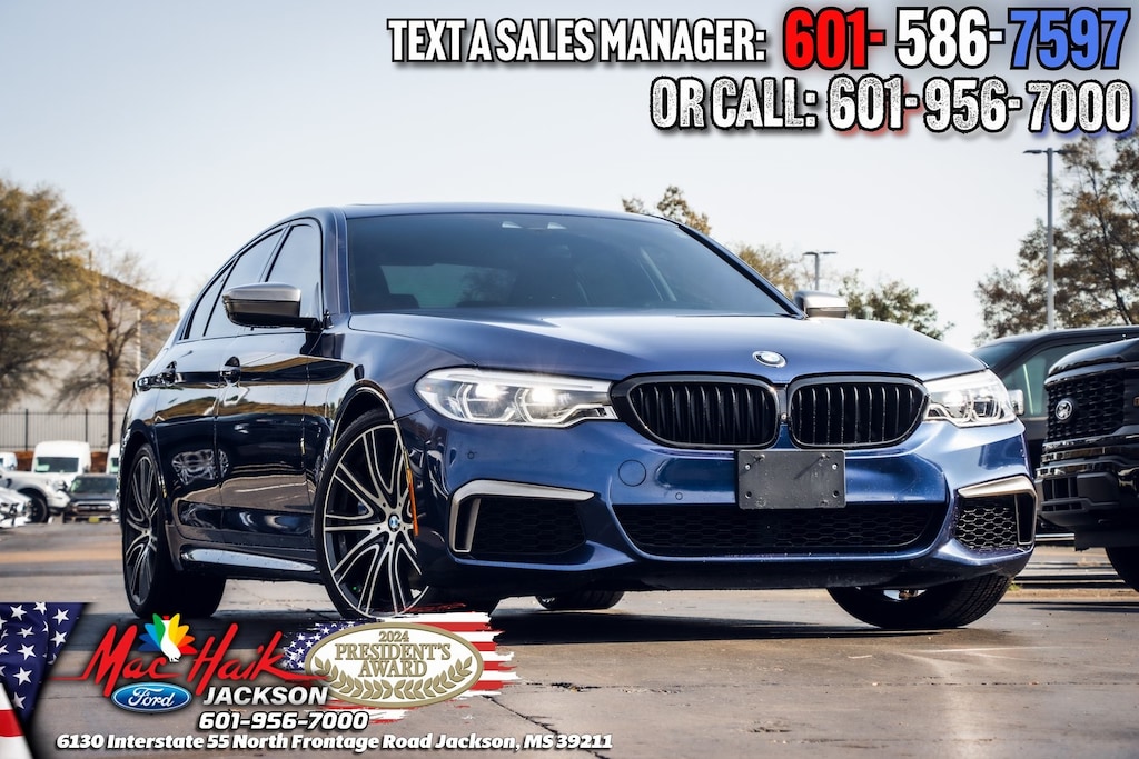 Certified 2020 BMW 5 Series M550i xDrive Sedan