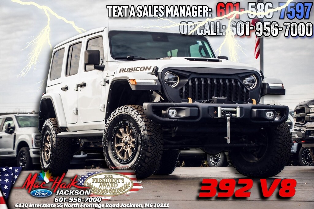 Certified 2021 Jeep Wrangler Unlimited Rubicon 392 SUV